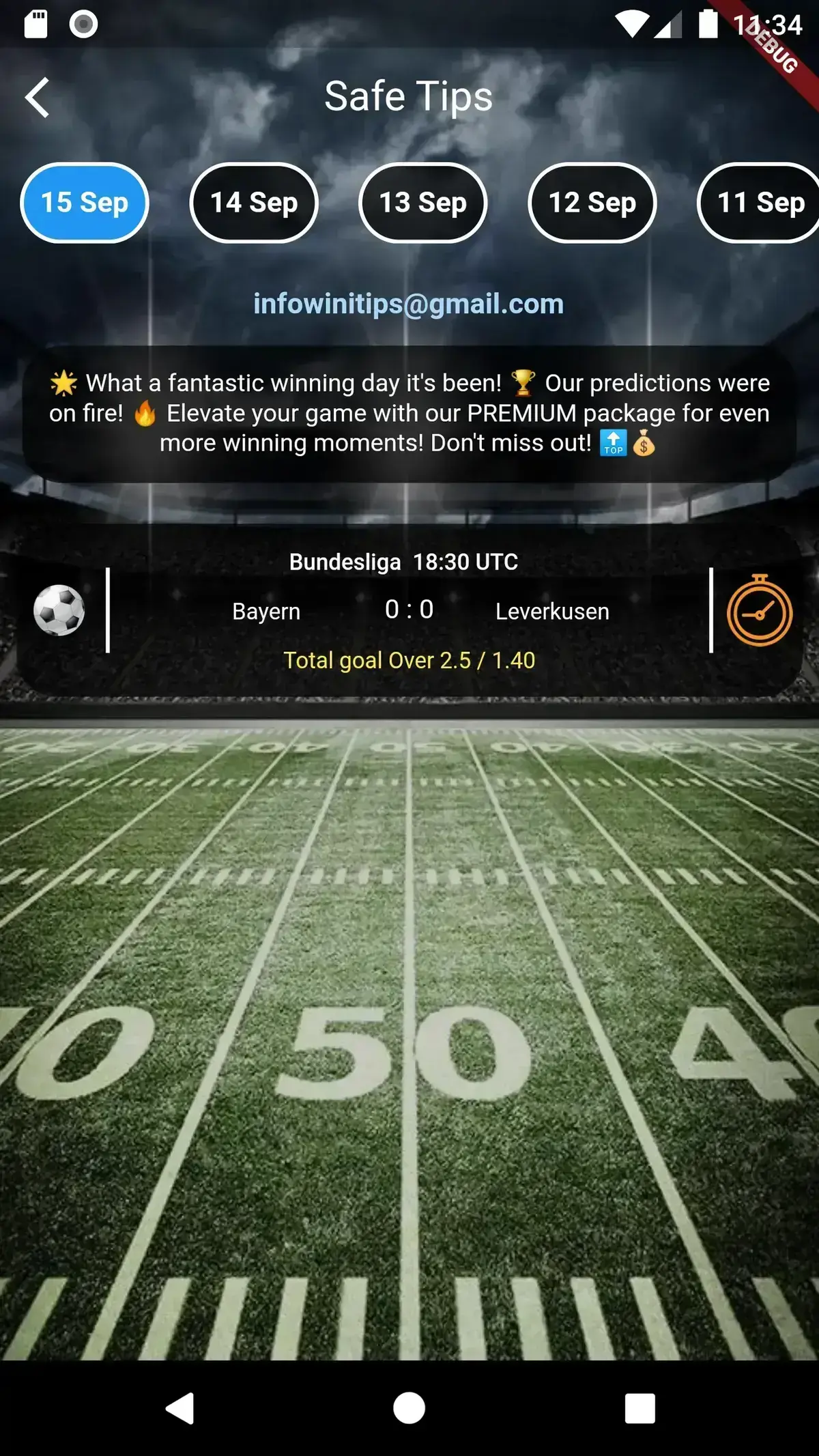 HappyBet Screenshot 2